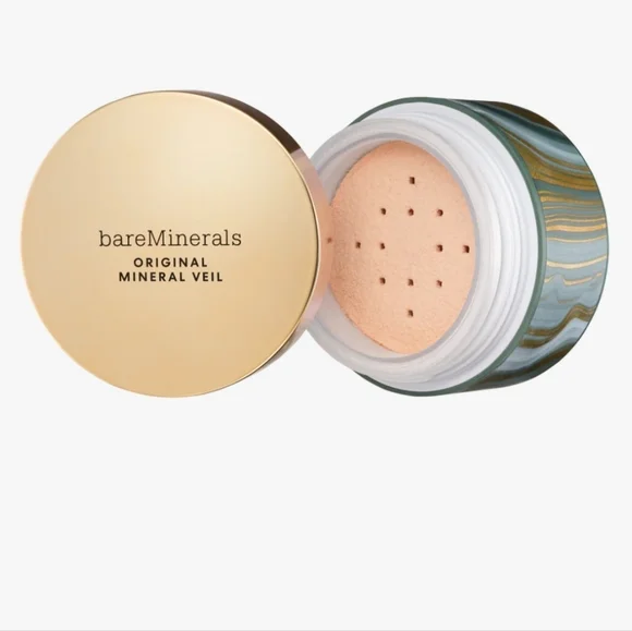 NIB BARE MINERALS DELUXE ORIGINAL MINERAL VEIL TRANSLUSCENT LOOSE SETTING POWDER - Picture 4 of 15
